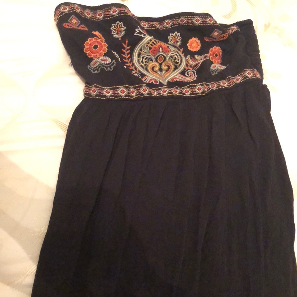 Black maxi dress